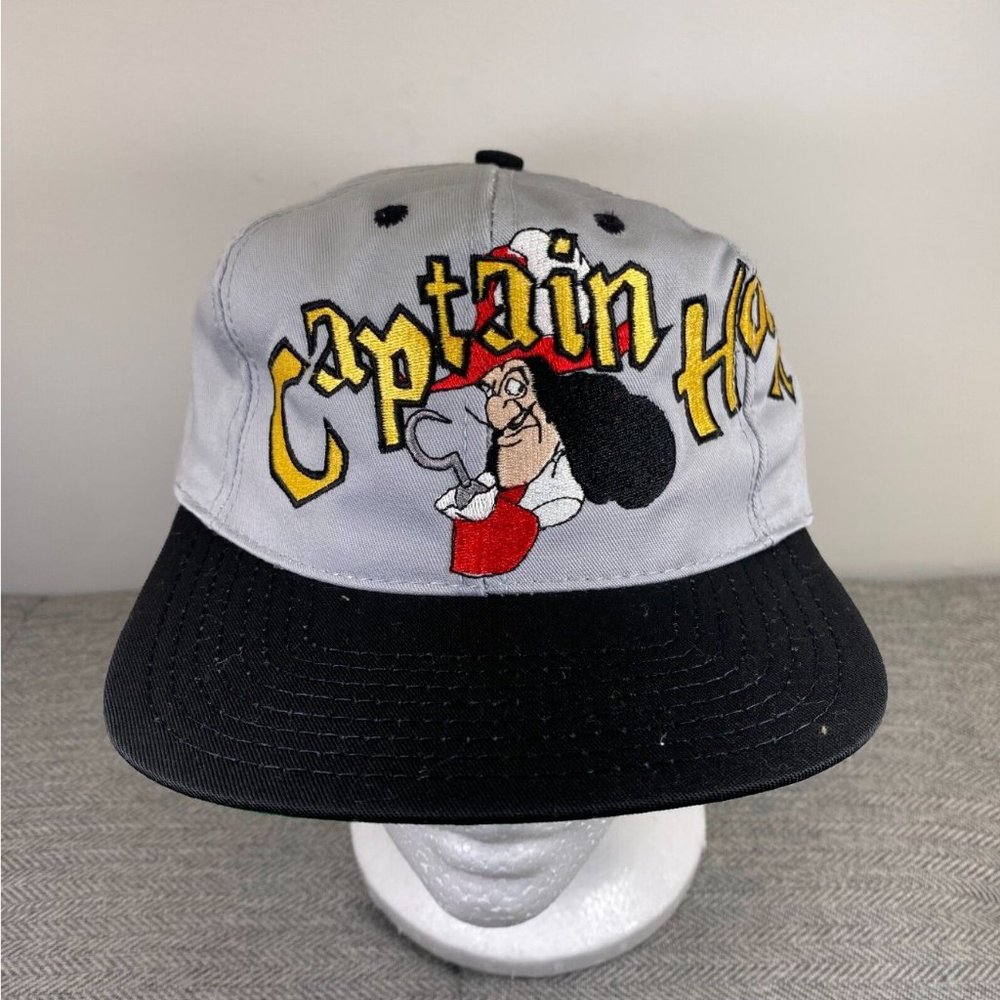 Disneyland  Disney Vintage Captain Hook Hat‎ snapback 90's Goofys Hat Co